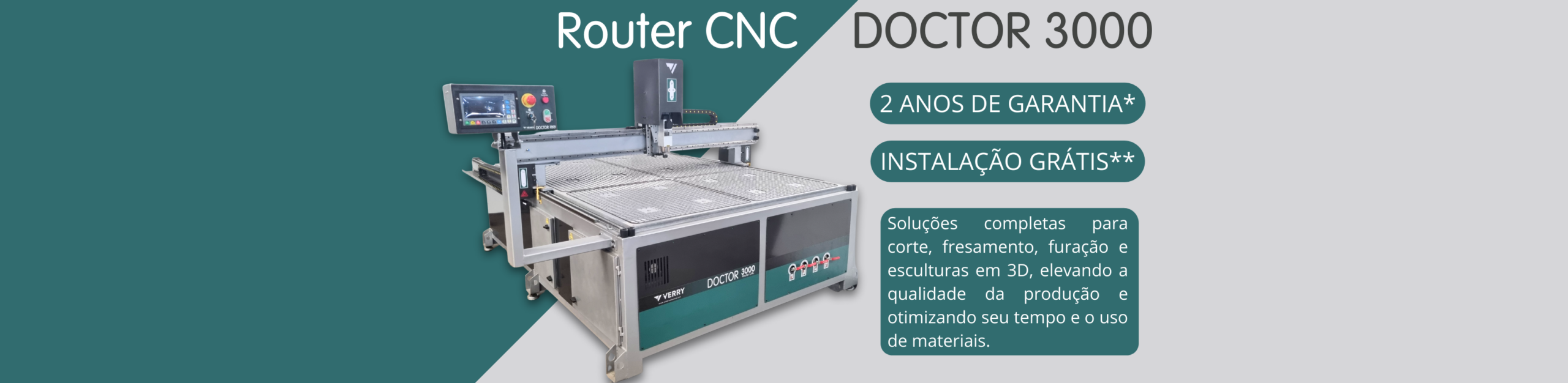 Home - Verry Máquinas Banner Router CNC Doctor 3000 scaled - Verry Máquinas